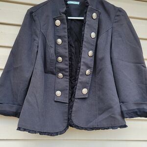 Maurices military blazer size medium